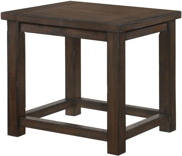 Lane Furniture End Table, Brown
