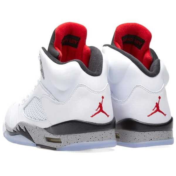 Air Jordan 5 Retro &White CEMENT& - 136027-104