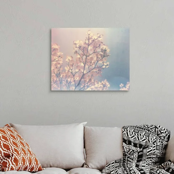Flowering Dogwood I - Large Solid-Faced Canvas Wall Art Print, Great Big Canvas