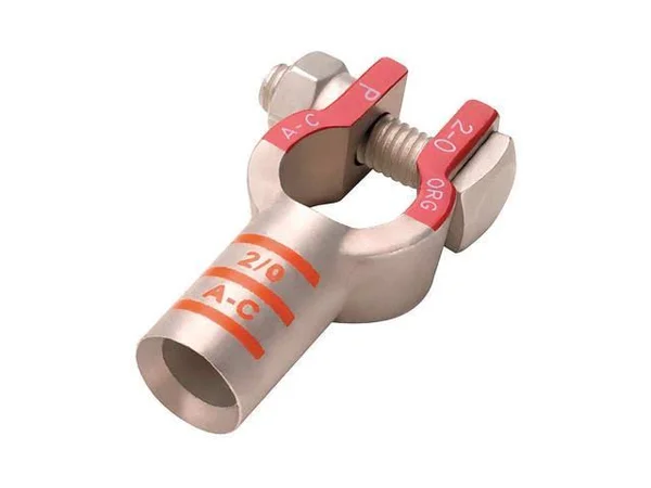 Eco-Max 058420-1 Battery Terminal - Straight, 1 to 2 Ga, pk5