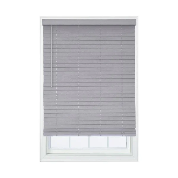 2in. Cordless Distressed Faux Wood Blinds Distressed Grey
