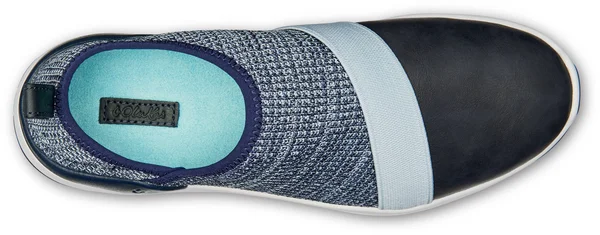 Olukai Miki Slip Women's Shoes Vintage Indigo/Trench Blue : 9 B