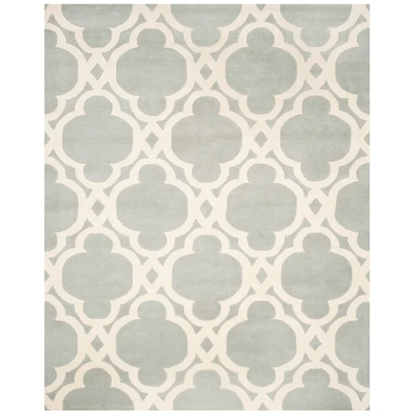 Safavieh 2&-3x22 x 7& Chatham CHT762C Dark Blue - Ivory Rug