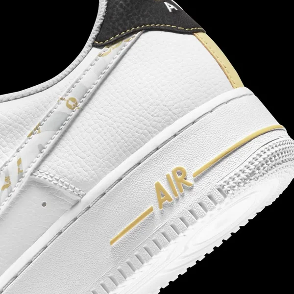 Nike Air Force 1 LV8 - Mens White/Saturn Gold Size 13.0
