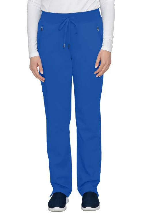 Purple Label by Healing Hands Women's Toni Yoga Scrub Pant - Wine - M - by allheart