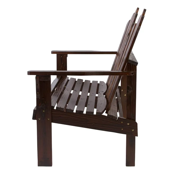 Shine Company Westport Loveseat - Burnt Brown