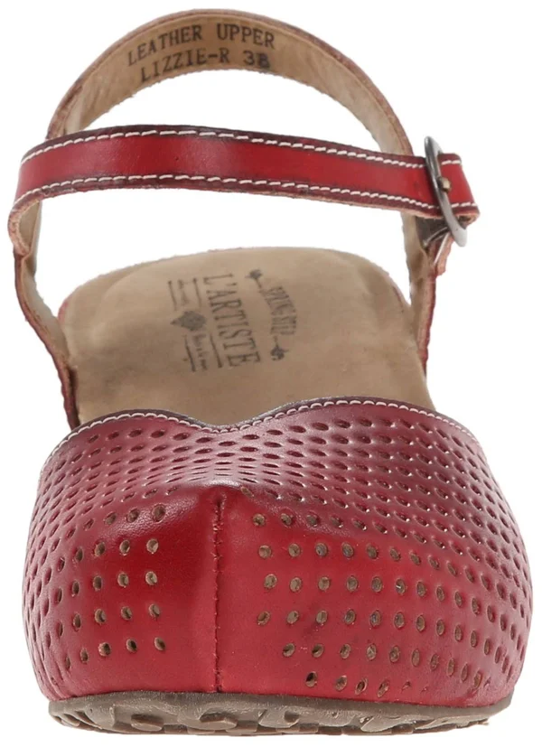 Women's L&Artiste by Spring Step Lizzie, Size: 40, Red