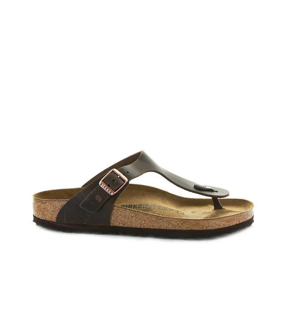Birkenstock - GIZEH_OILED-LEATHER Brown - 37