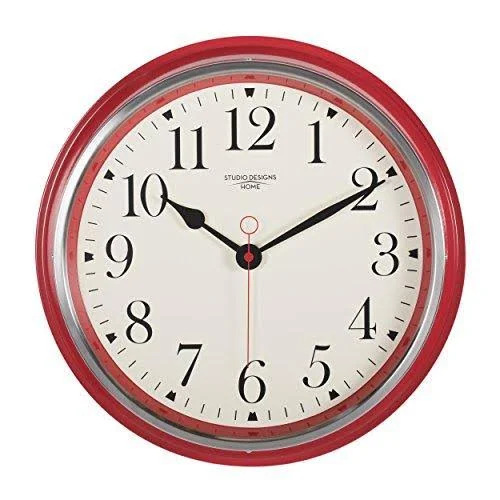 Studio Designs Home 29x22 Traditional Chateau Wall Clock Dark Brown