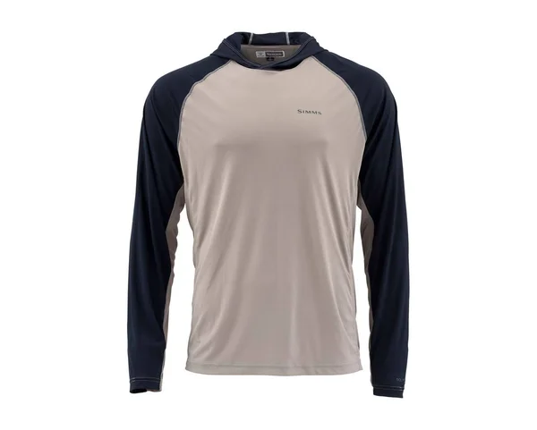 Simms Bugstopper Solarflex Hoody - Steel Blue, L