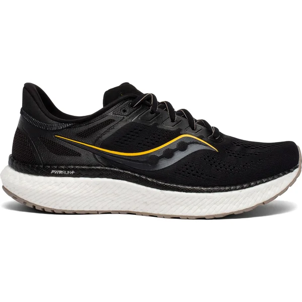 Saucony Men's Hurricane 23 Black - Vizigold, 9.5, 2E