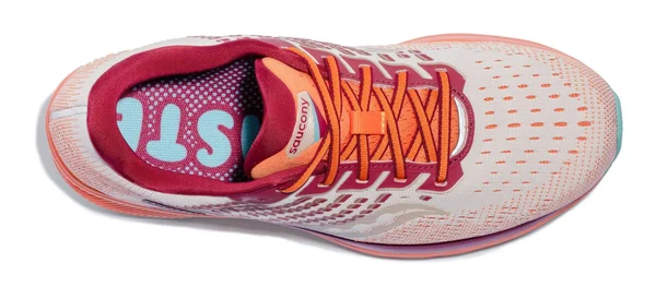 Men's Ride 13 Race & Baste Running Shoe - Grey/Orange - 11.5