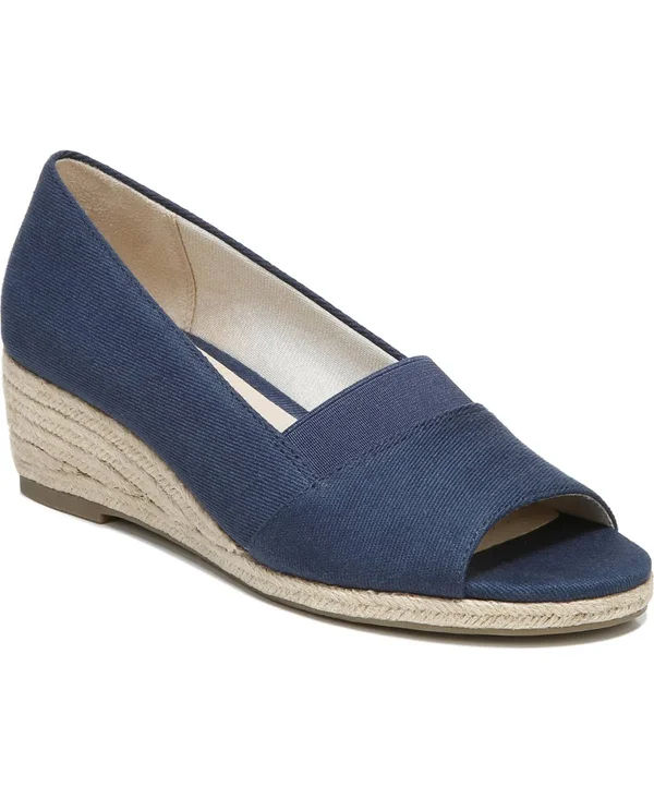 Women's LifeStride Sola Wedge Sandal - Navy - Size 7