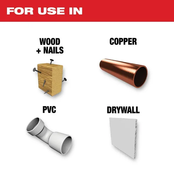 Milwaukee 49-25-1249 OPEN-LOK 2-1/2-Inch Titanium Enhanced Bi-Metal Multi-Material Blades, 10-Pack