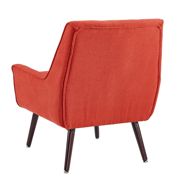 Linon Liz Pimento Chair - Orange