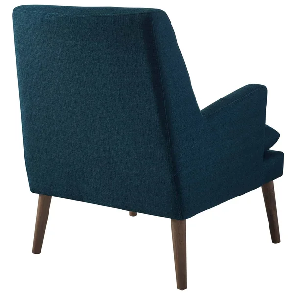 Modway Leisure Gray Upholstered Lounge Chair