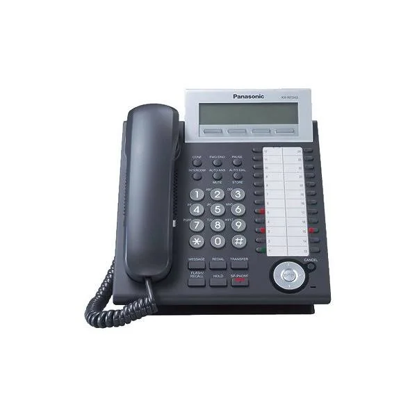 Panasonic KX-NT343-B Hybrid Corded IP Phone (Black)