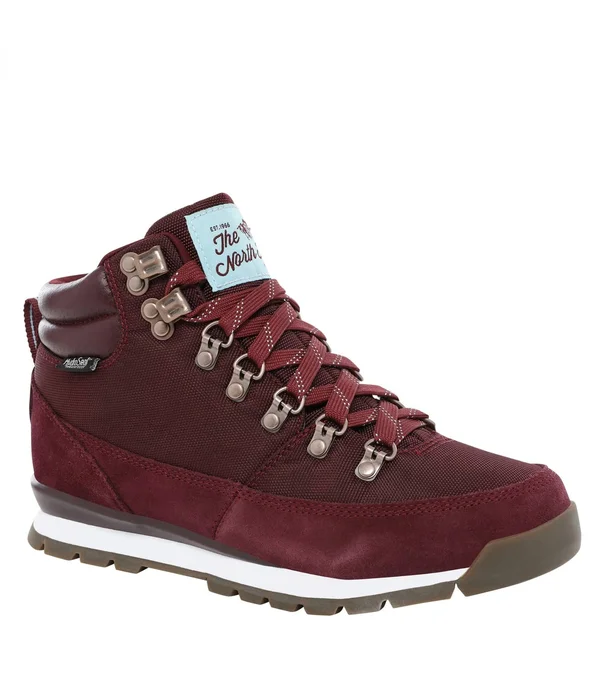 The North Face Women's Back-To-Berkeley Redux Waterproof Boots (Size: 5): Deep Garnet Red