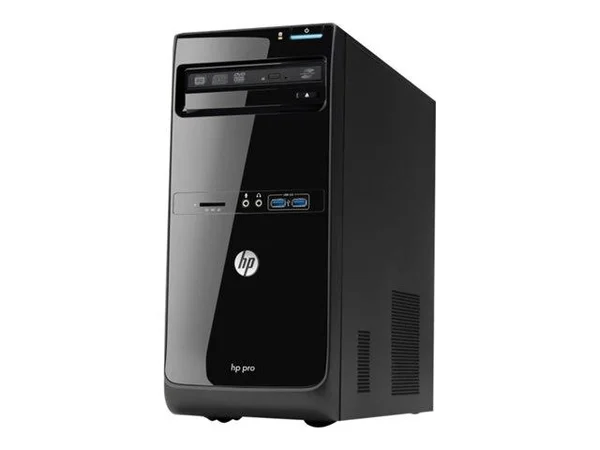 HP Pro 3500 - Micro tower - Pentium G640 - 2.8 GHz - RAM 2 GB - HDD 500 GB - DVD - HD Graphics - GigE - Win 7 Pro - monitor: non