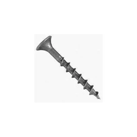 National Nail 0297154 Pro Fit Ceramic Coated Deck Screws #8 by 2-1/2 inch Star Drive Gray 5 Pound, Size: One Size