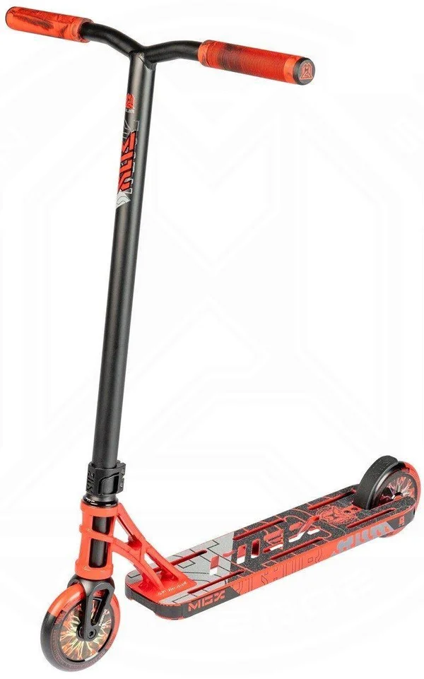 Madd Gear MGP MGX P1 Pro Stunt Scooter - Red - Black