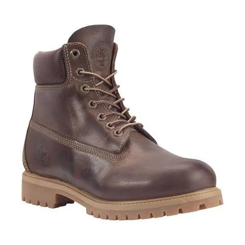 Timberland Men's Heritage 6x22 Premium - 9.5 Brown Boot Medium