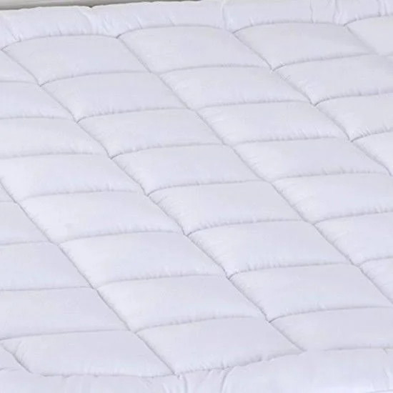 Royal Plush Mattress Topper Queen 2 Inches Hypoallergenic Overfilled Down Alternative Anchor Bands