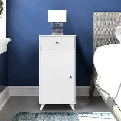 Estefania 17.7x22 W x 35.4x22 H x 11.8x22 D Free-Standing Bathroom Cabinet Zipcode Design