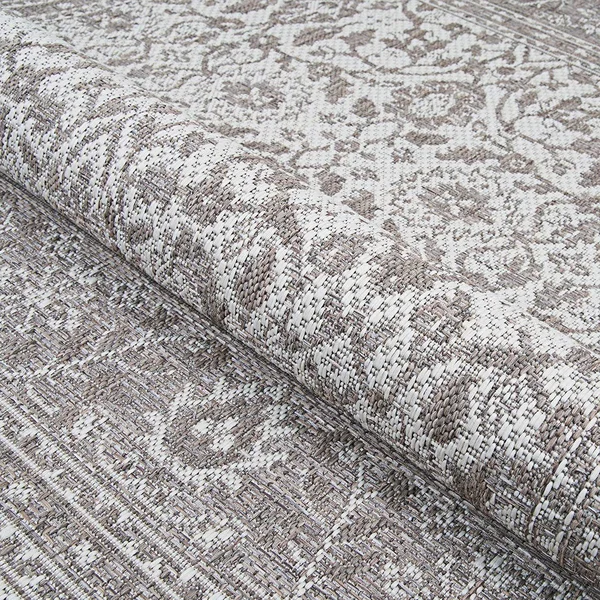 Couristan Marseille Carmoux Area Rug - Mushroom, 2&3x22 x 11&9x22 Runner