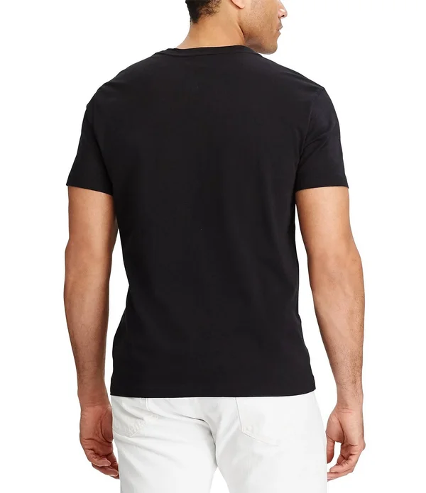 Polo Ralph Lauren Men's Big & Tall Short Sleeve Jersey V-Neck Tee