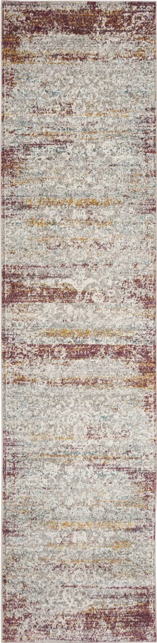 Safavieh Aria ARA156R 6&5x22 x 6&5x22 Round Red, Creme Area Rug
