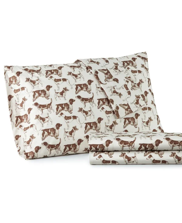 Micro Flannel Printed Sheet Set King Enchantment Rose