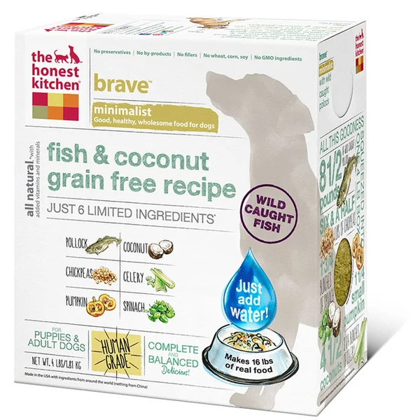 The Honest Kitchen Limited Ingredient Grain Free Fish Recipe Dehydrated Dog Food - 4 lbs