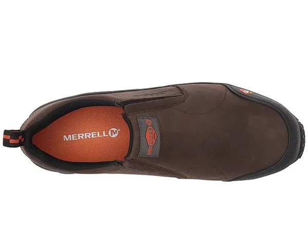 Merrell Men's Jungle Moc Comp Toe Work Shoe, Size: 7, Espresso