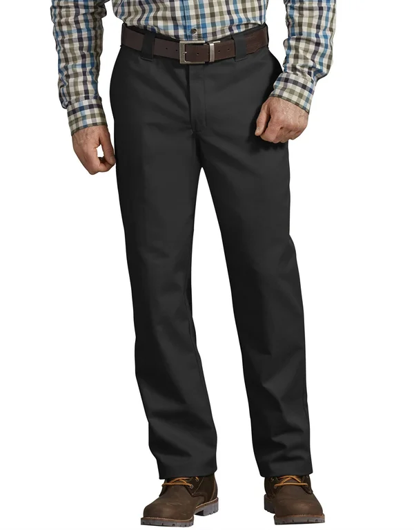 Dickies wp840 Flex Active Waist Regular Fit Work Pants - Black - 32