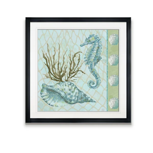Under Sea I -Framed Giclee Print - 28x28