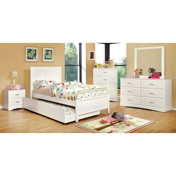 Furniture of America Prismo White Chest