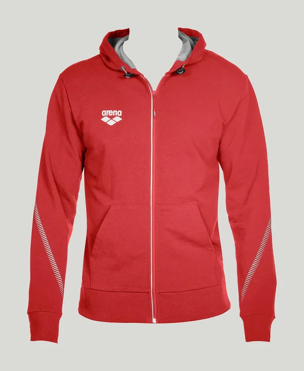 Arena 1d347 Team Line Hooded Jacket - Red - S