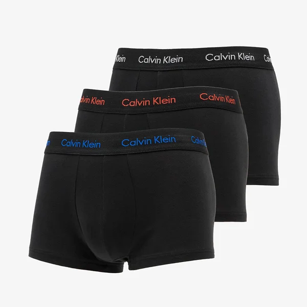 Calvin Klein Underwear 3 Pack Trunks Black