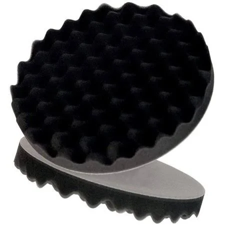 3M 7000000484 Foam Polishing Pad - 8 inch, 2000 Max RPM, Convoluted-foam Design Glides Smoothly Over Painted Surfaces by Brand 3
