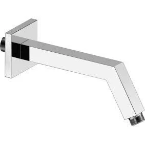 Isenberg HS1020CP Square Shower Arm with Flange Chrome