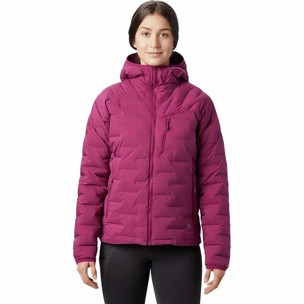 Mountain Hardwear Women's Super/DS Hooded Jacket - Xs - Divine
