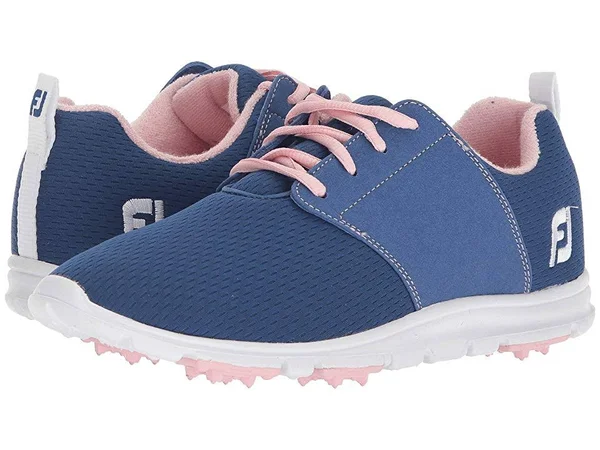 FootJoy Women's Enjoy Golf Shoes Blue/Pink - M, 9