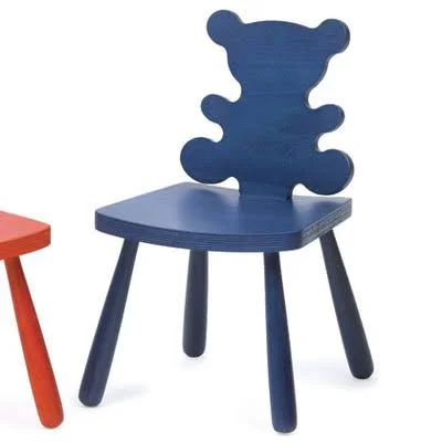 Children's Furniture Co Animal Bear Kids Novelty Chair - Color: Yellow - Size: 25x22 H x 15x22 W x 15x22 D