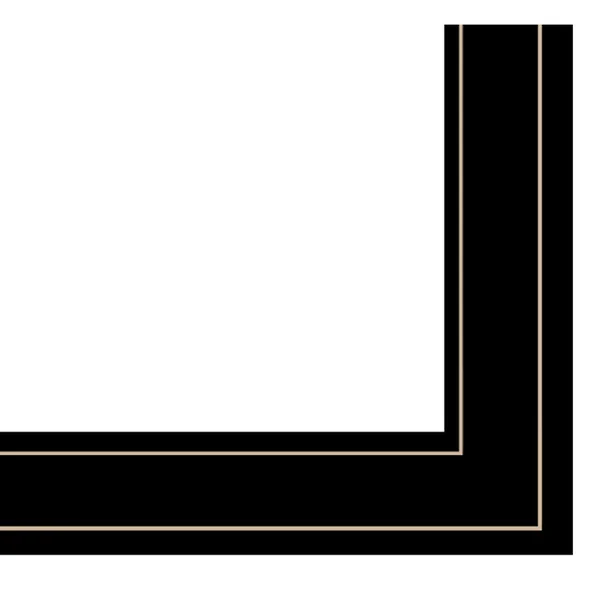 Antique Christmas 2-Piece Vignette by Lori Deiter - Black Frame