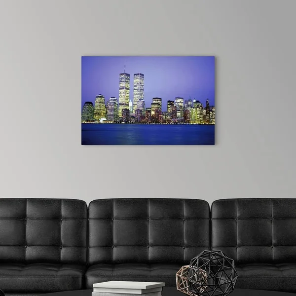 New York City Skyline with World Trade Center, Canvas Wall Art, 30x20, Great Big Canvas