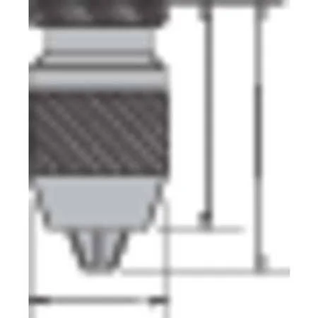Albrecht 70020 Drill Chuck, keyless, 1/8In Max. Cap., j0