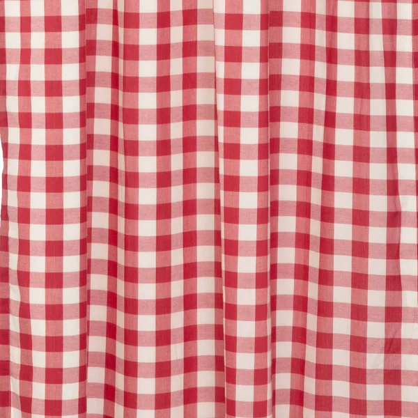 Annie Buffalo Check Ruffled Short Prairie Panel Set Red