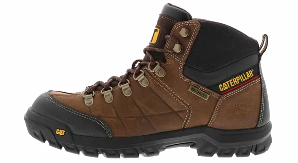 Men's Caterpillar Threshold Waterproof Boot, Size: 9.5, Brown