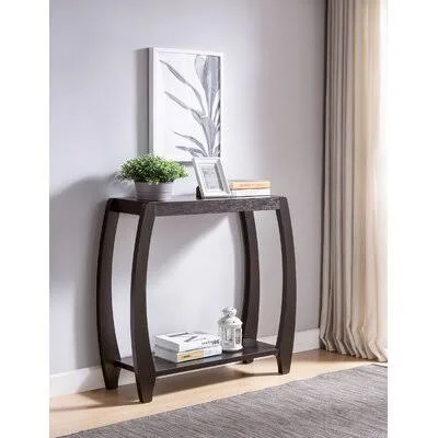 Borendy 38x22 Console Table Brayden Studio Color: Cappuccino